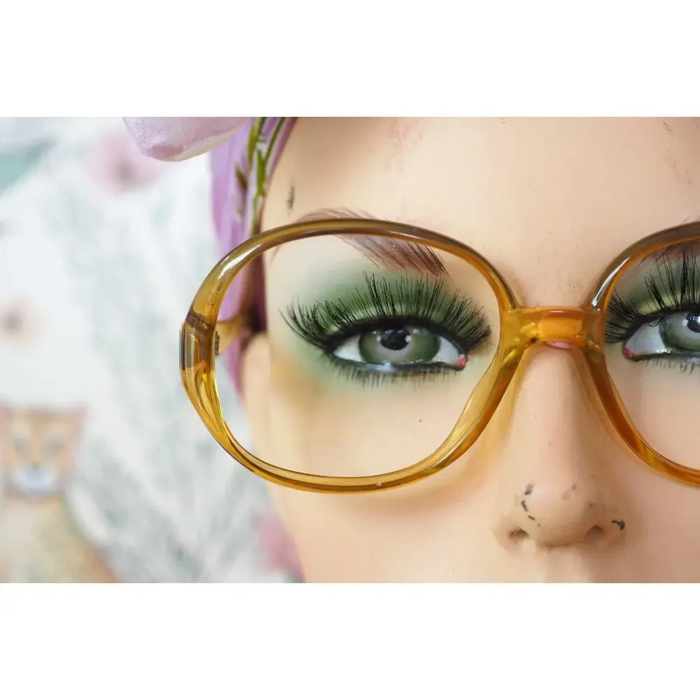 Vintage Christian Dior Eyeglass 1970s Germany Optyl for PARTS repair Grandma